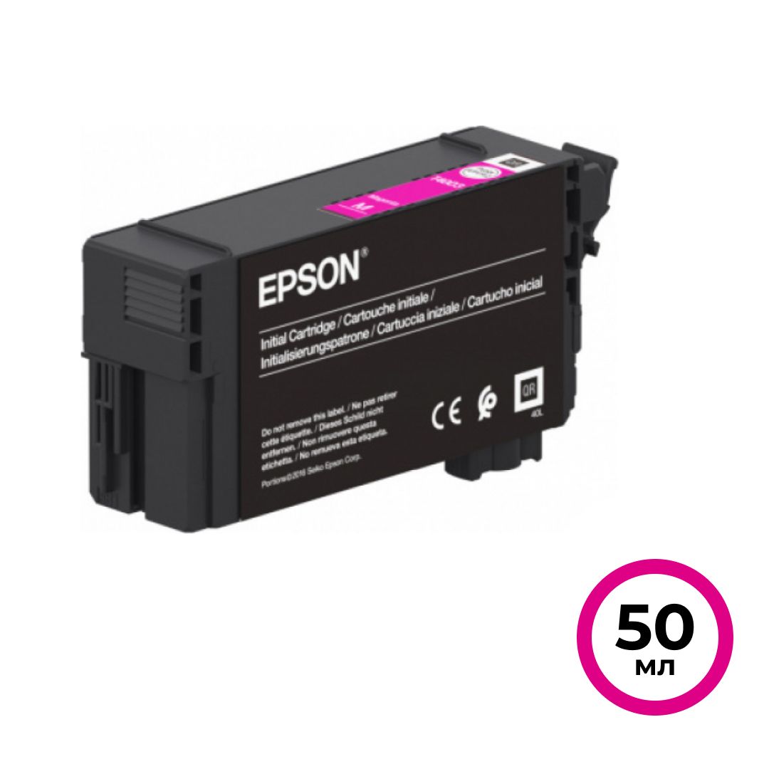 Картридж оригинальный Epson C13T40D340 для SC-T3100/SC-T5100, пурпурный / null