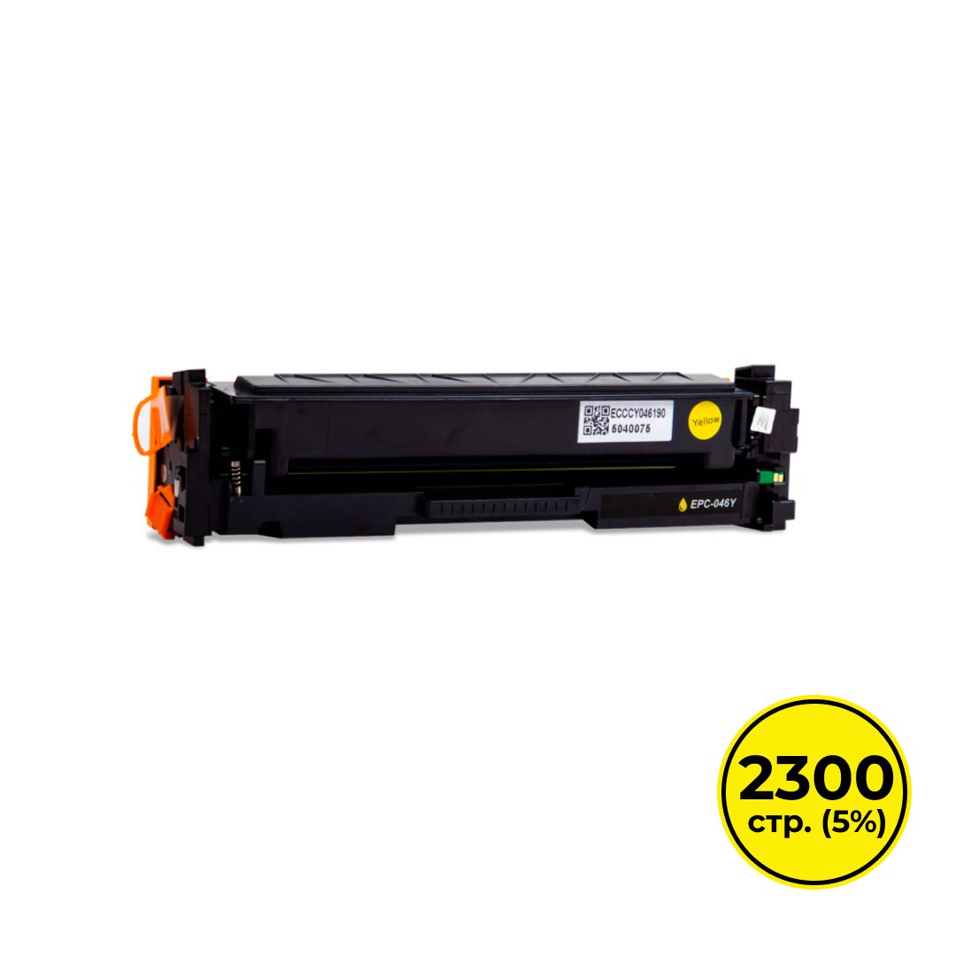 Картридж совместимый Canon 046Y для CI LBP654/MF735Cdw/MF731Cdw/MF733Cdw/MF732Cdw/734Cdw, желтый / Картриджи  цветные