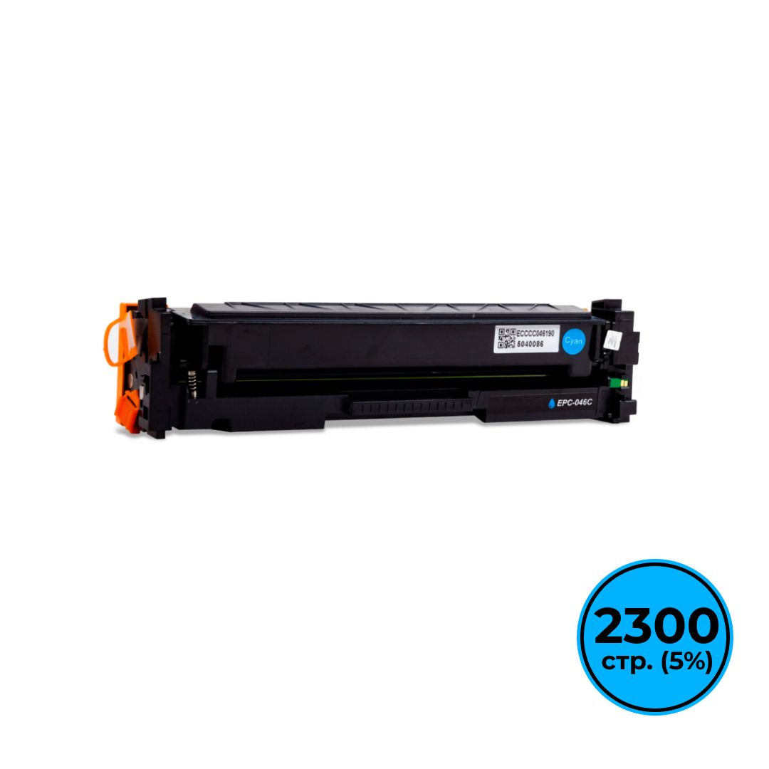 Картридж совместимый Canon 046C для CI LBP654/MF735Cdw/MF731Cdw/MF733Cdw/MF732Cdw/734Cdw, голубой / Картриджи  цветные