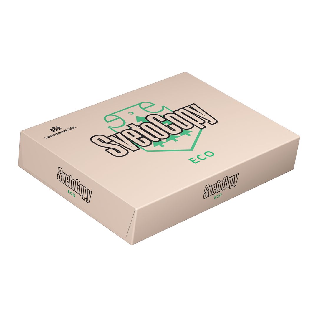 Бумага SvetoCopy Eco, А4, 80 гр/м2, 500 листов в пачке / Бумага офисная А4 №2