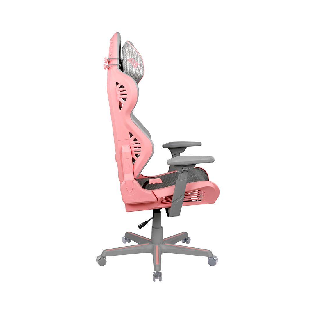 Игровое компьютерное кресло DX Racer AIR/R1S/GP, сетка, серо-розовый / Игровые кресла №2