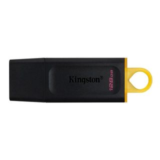 USB-флешка 128 Gb, Kingston "DTX/128GB", USB 3.2, қара / USB-флешкалар