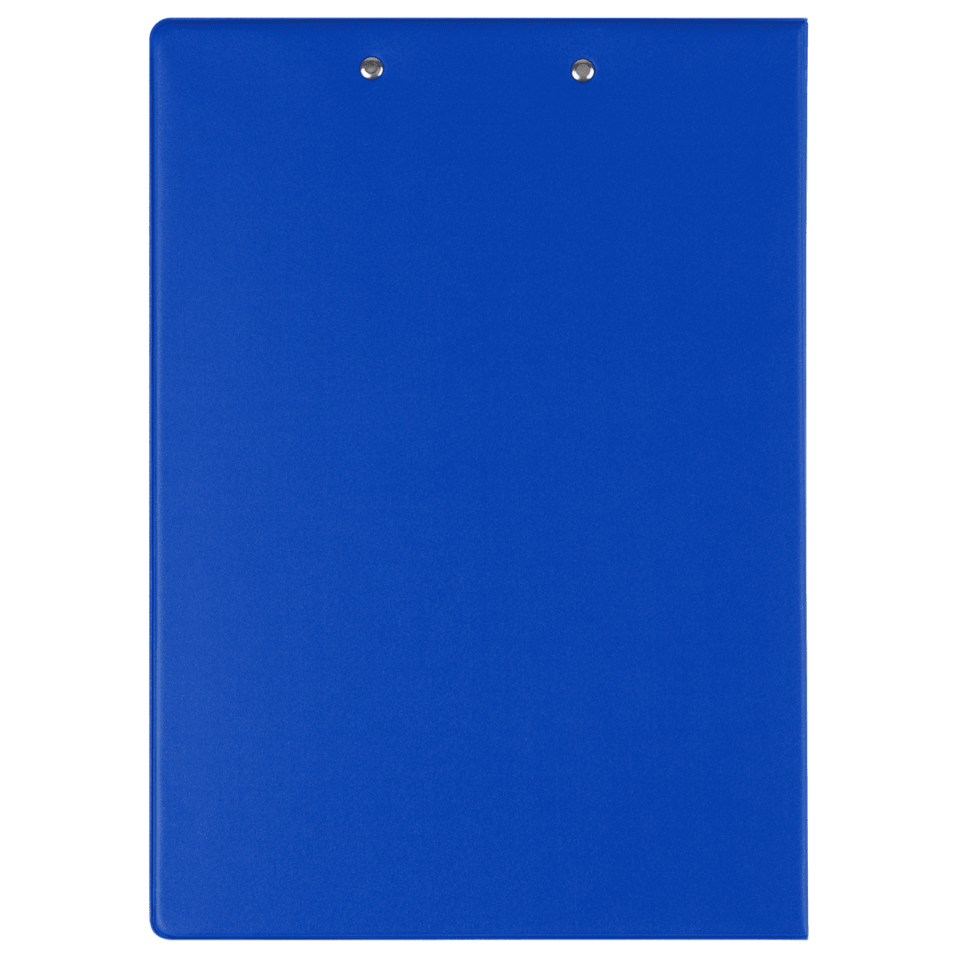 Папка-планшет OfficeSpace, А4, с верхним прижимом и крышкой, синий / Папки-планшеты №2
