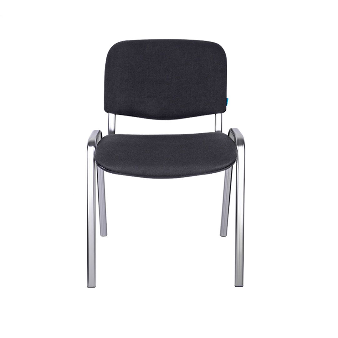 Келушілерге арналған орындық Helmi Изо HL-F01, мата, сұр / Орындықтар №2