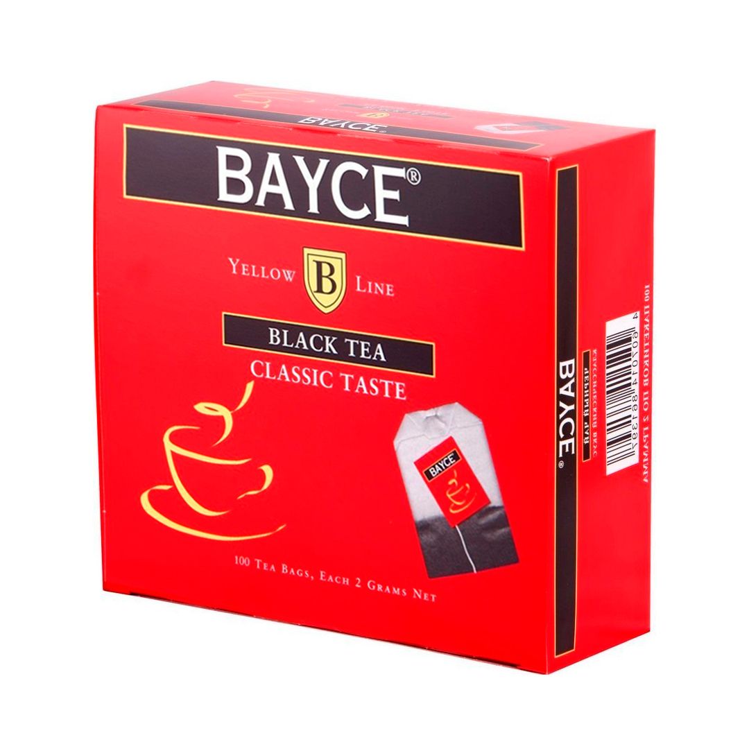 Чай Bayce, черный, 100 пакетиков / Чай пакетированный