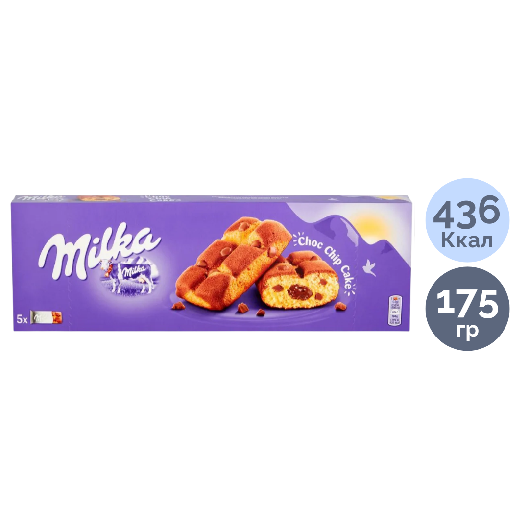 Бисквит "Milka" шоколад қосылған, 175 гр / Печенье, вафлилер, крекерлер