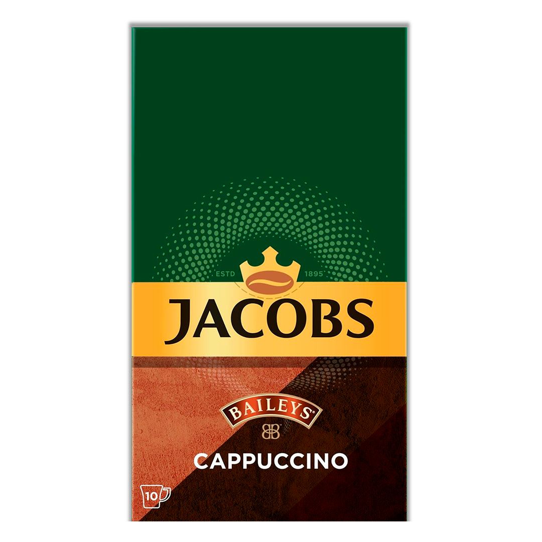 Кофейный напиток Jacobs Baileys Cappuccino, 150 гр, 10 пакетиков / Кофе порционный №2