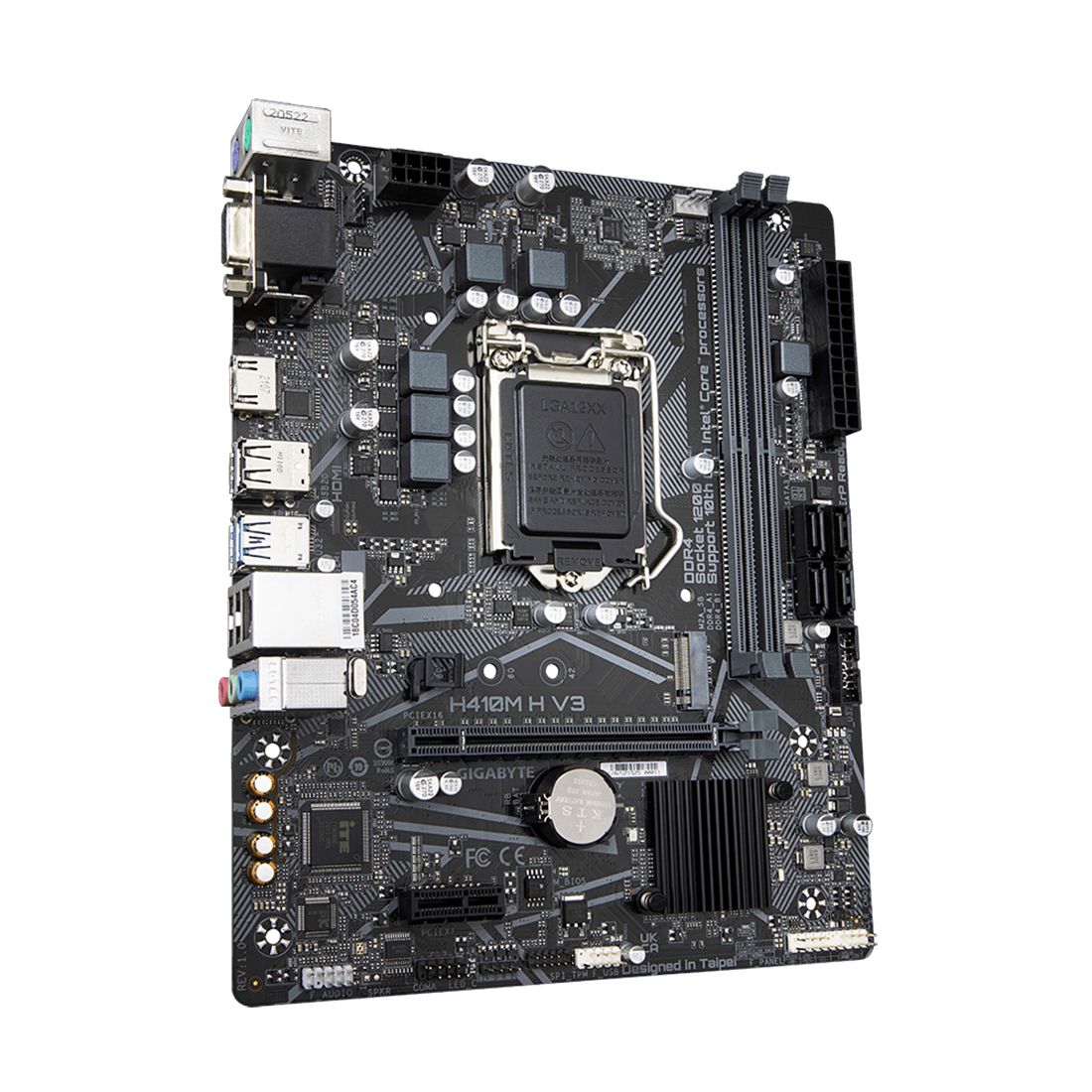 Материнская плата Gigabyte H410M H V3, LGA1200 / Системные блоки, моноблоки №3