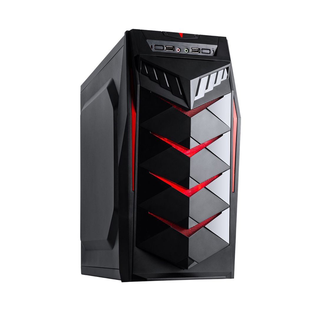 Компьютерный корпус Delux DLC-DW701PS, ATX/Micro ATX, USB / Системные блоки, моноблоки