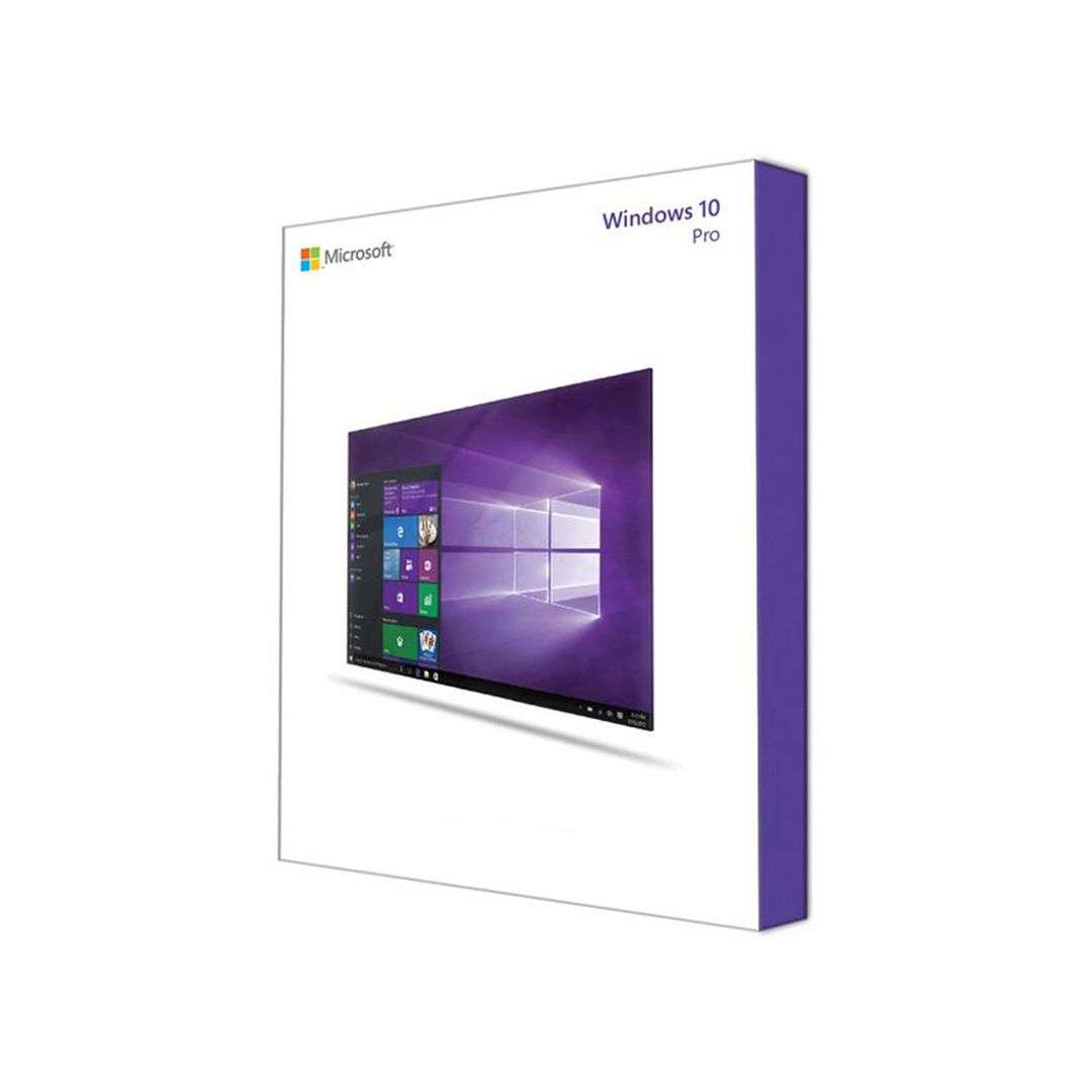 Программное обеспечение Microsoft Windows 10 Pro, 64 бита, 1 пользователь, OEM, DVD / Операционные системы