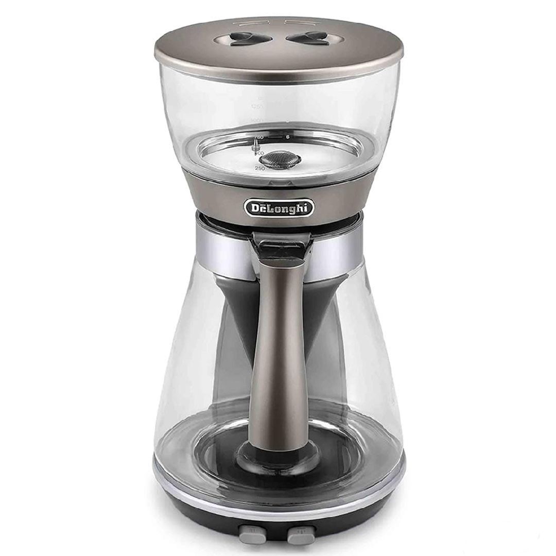 Кофеварка DeLonghi ICM17210, 1800 Вт, капельная, 1,25 л., серебристый / Кофеварки	 №2