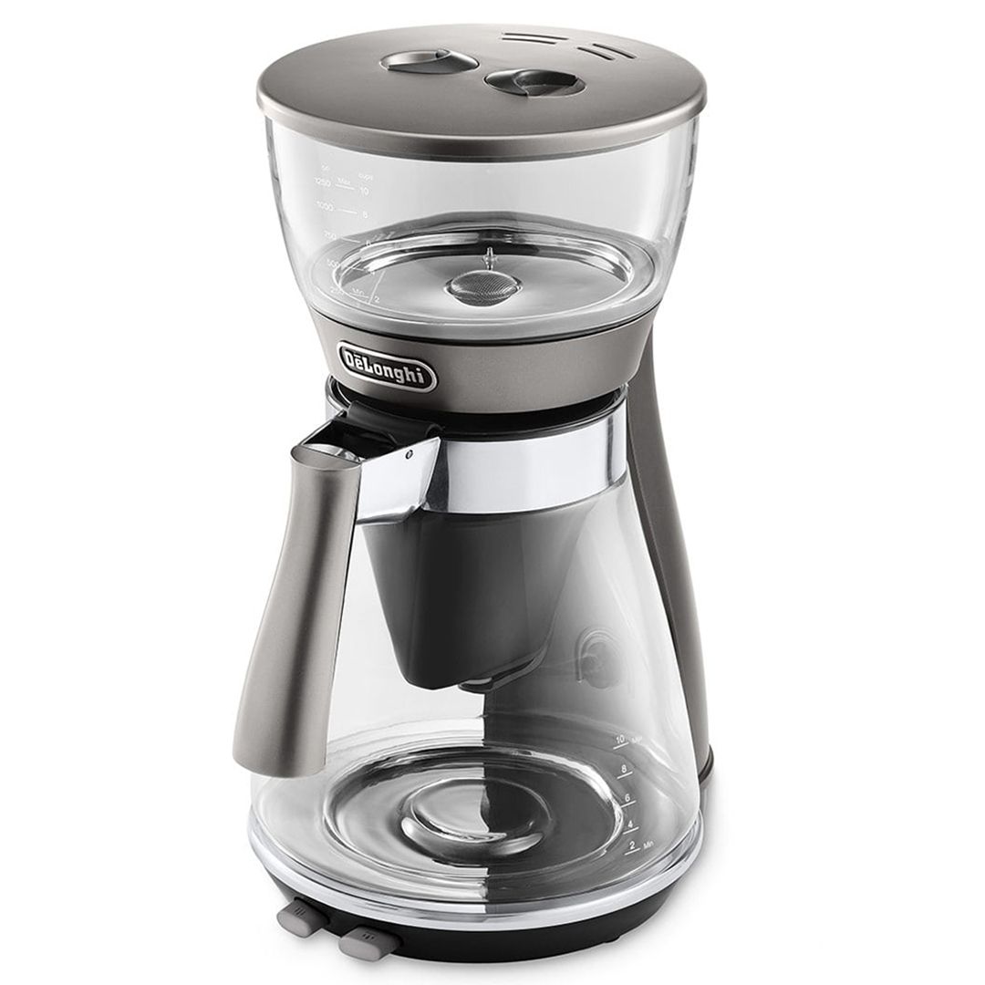 Кофеварка DeLonghi ICM17210, 1800 Вт, капельная, 1,25 л., серебристый / Кофеварки	 №3