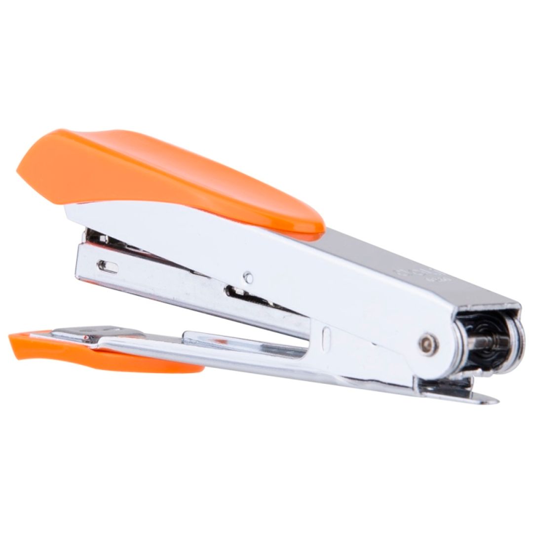 Степлер сшивает до 15 листов, Deli, №10, металлический, ассорти / Степлеры №2