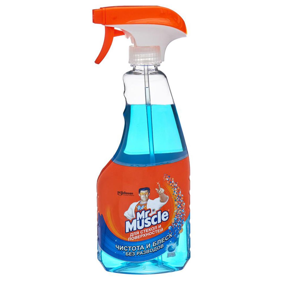 Средство для мытья стекол Mr.Muscle "После дождя", с распылителем, 500 мл / Средства для мытья стекол №2