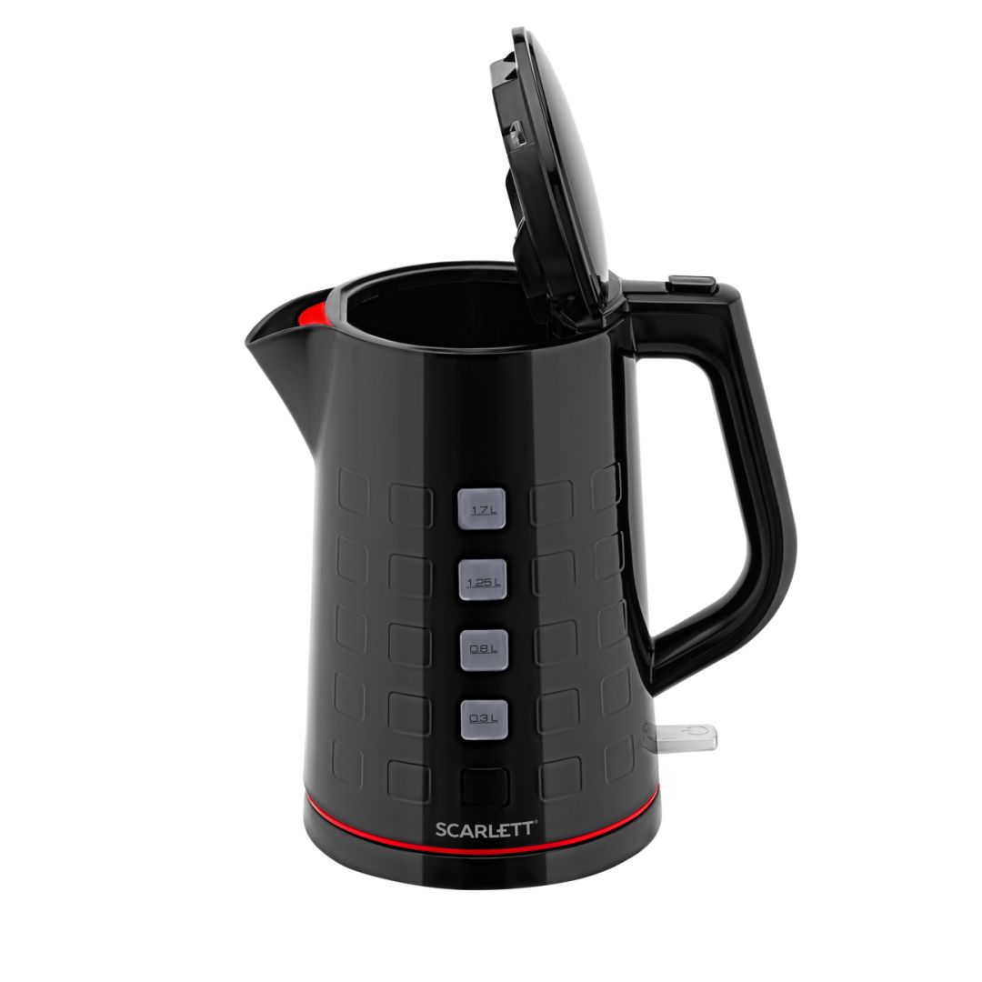 Электрический чайник Scarlett SC-EK18P70, 1,7 л, черный / Чайники	