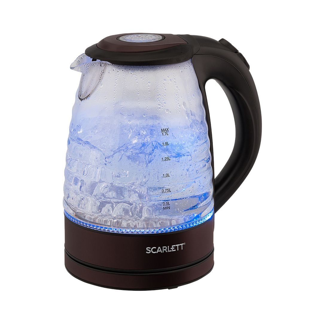 Электрический чайник Scarlett SC-EK27G97 1,7 л, коричневый  / Чайники	