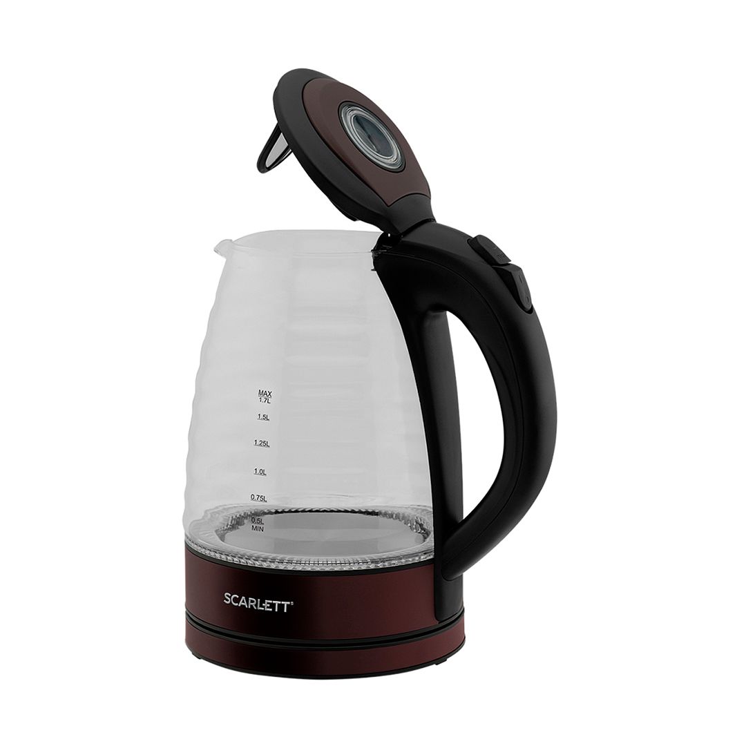 Электрический чайник Scarlett SC-EK27G97 1,7 л, коричневый  / Чайники	 №2