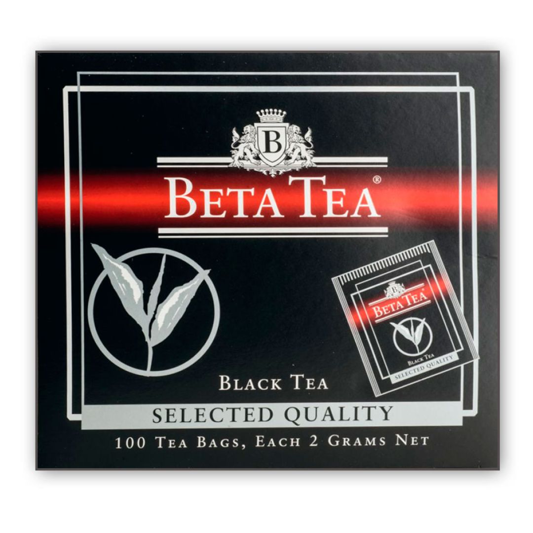 Чай Beta Tea "Selected Quality", черный, 100 пакетиков / Чай пакетированный №2