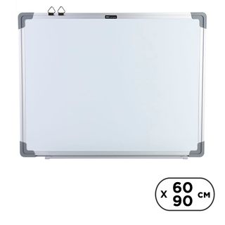 Магнитті-маркерлі тақта Deli, өлшемі 60*90 см, аксессуарларға арналған сөремен / Магнитті-маркерлі тақталар