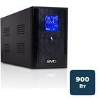 ИБП SVC V-1500-L-LCD, Smart, USB, 1500ВА/900Вт, черный