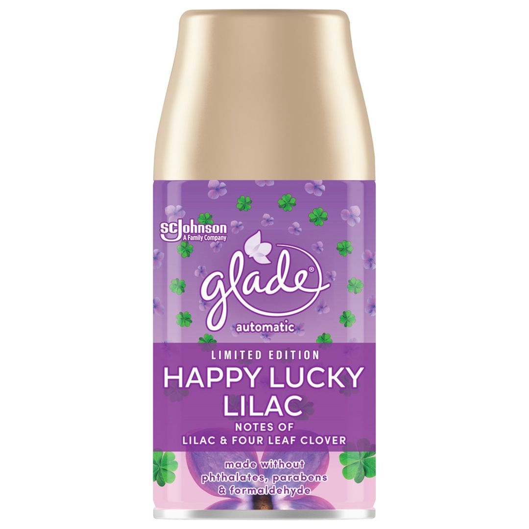 Сменные баллоны Glade "Сирень и луговой клевер", 269 мл / Баллончики для диспенсеров