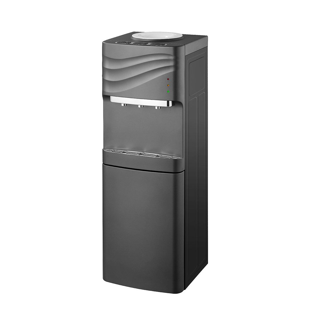Кулер для воды Almacom WD-SHE-42BN, напольный, нагрев/охлаждение, с шкафчиком, серый / Су диспенсерлері