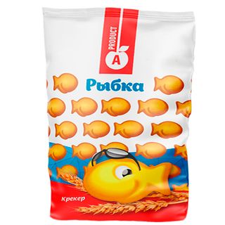 Печенье A-Product "Балық тәріздес крекер", 300 гр / Печенье, вафлилер, крекерлер