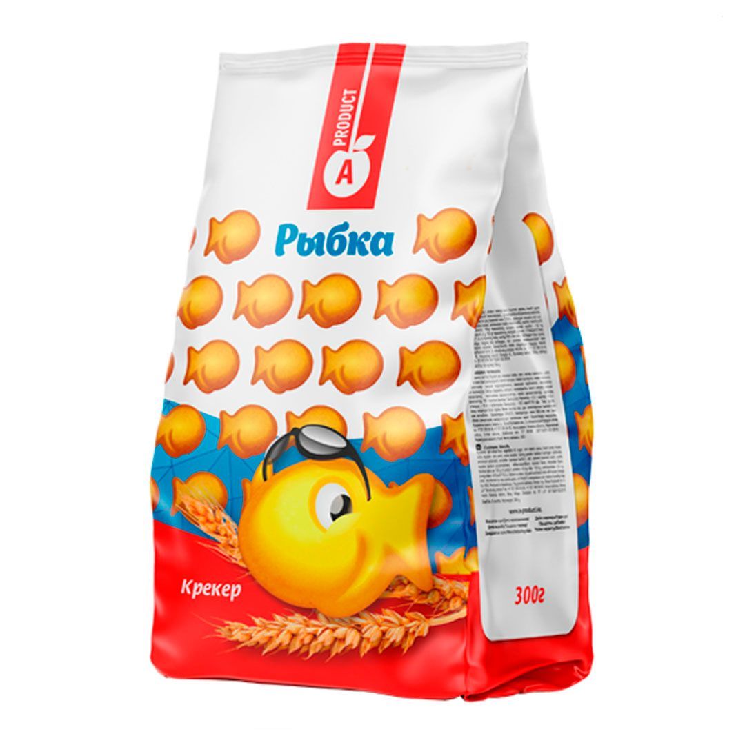 Печенье A-Product "Крекер Рыбка", 300 гр / Печенье и пряники