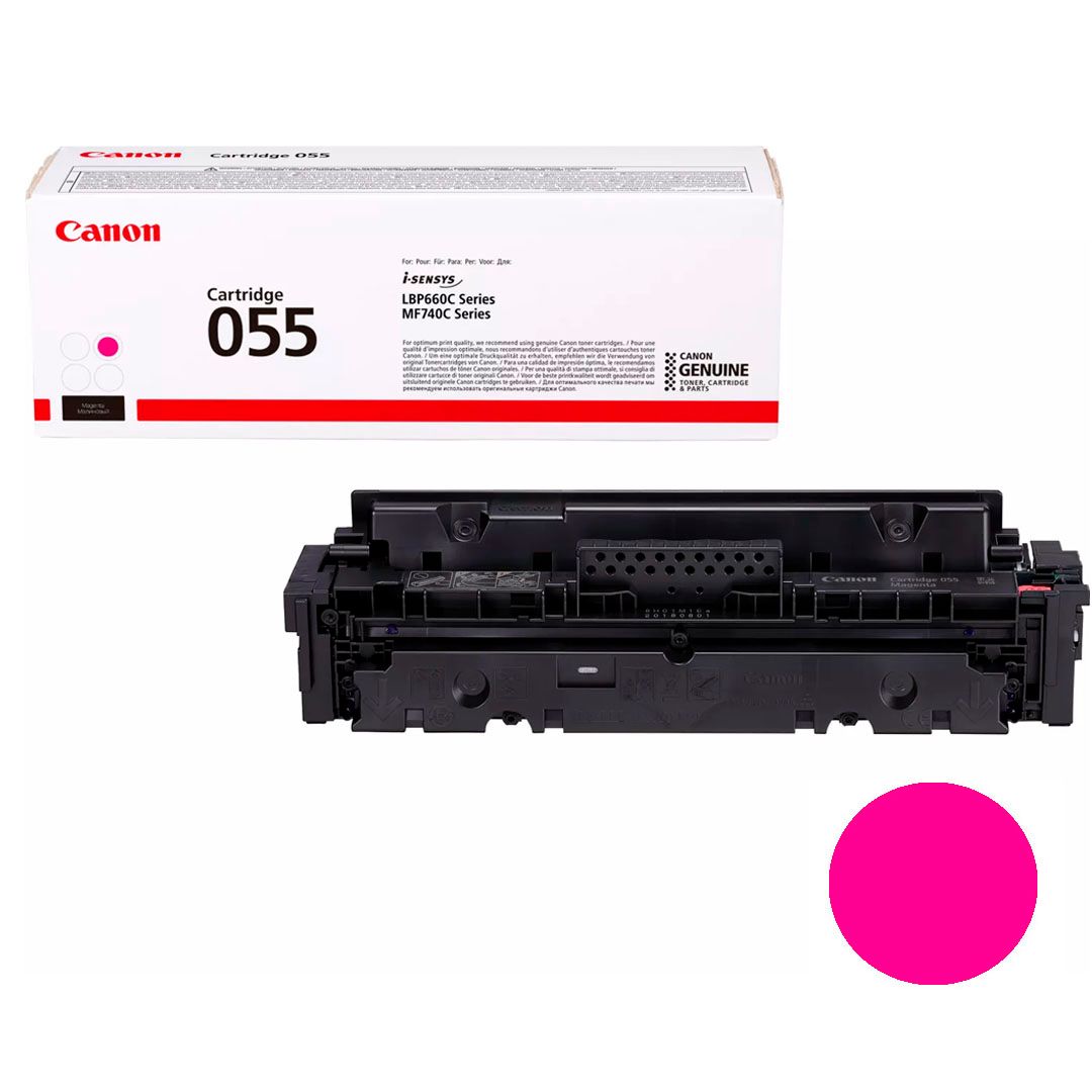 Картридж оригинальный Canon 055 M для LBP660/MF740, пурпурный / null oe.kz Картридж оригинальный Canon 055 M для LBP660/MF740, пурпурный / null