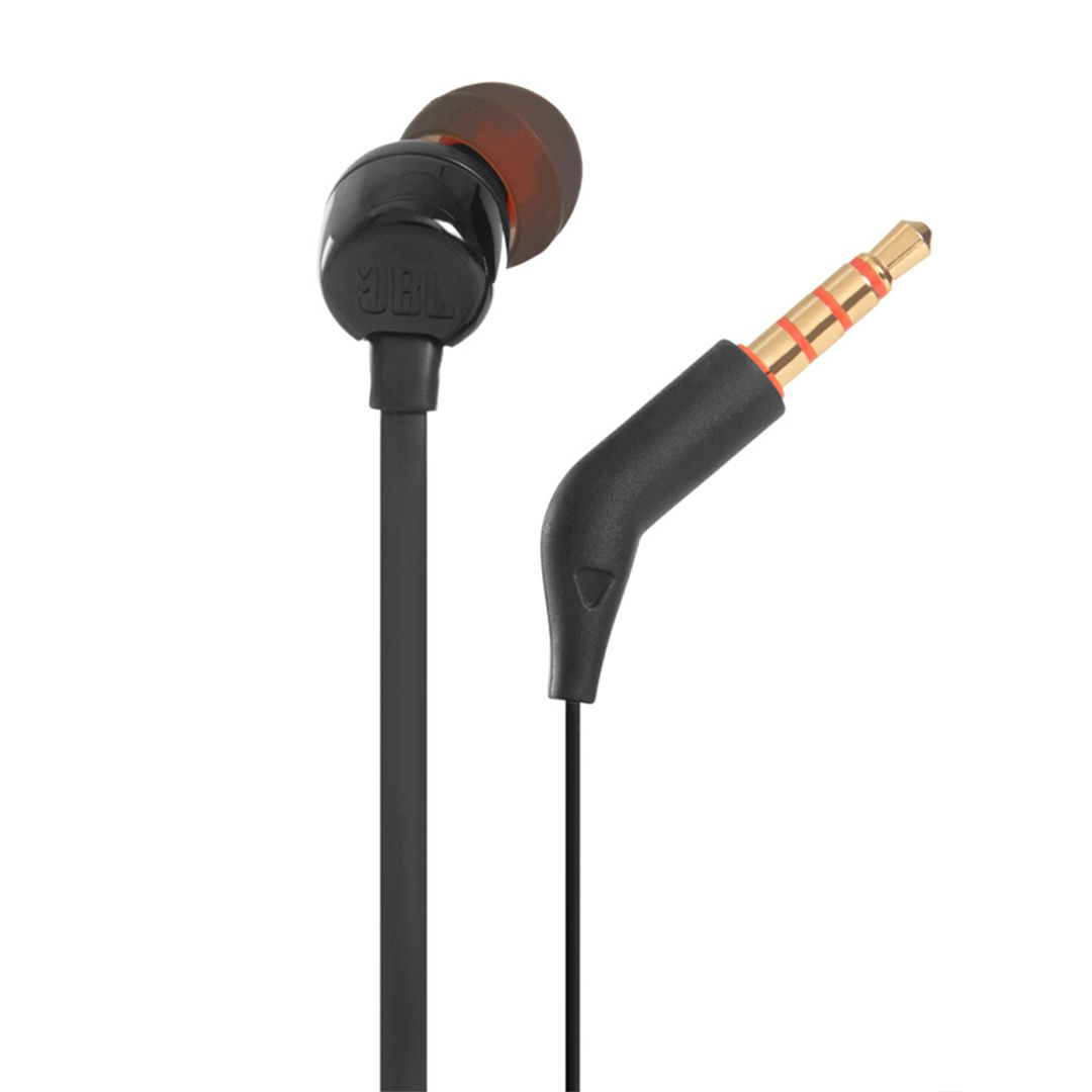 Наушники-вкладыши JBL Tune 110, диапазон частот 20-20000 Гц, черные / Наушники №5