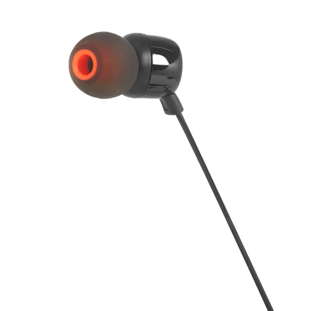 Наушники-вкладыши JBL Tune 110, диапазон частот 20-20000 Гц, черные / Наушники №4