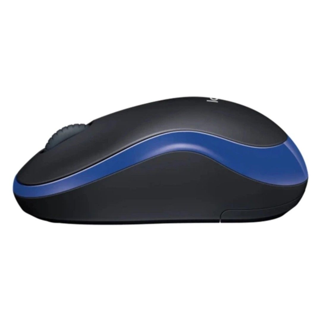 Мышь беспроводная Logitech M185, 3 кнопки, 1000 dpi, USB, синяя / Мыши беспроводные №3 oe.kz Мышь беспроводная Logitech M185, 3 кнопки, 1000 dpi, USB, синяя / Мыши беспроводные №3