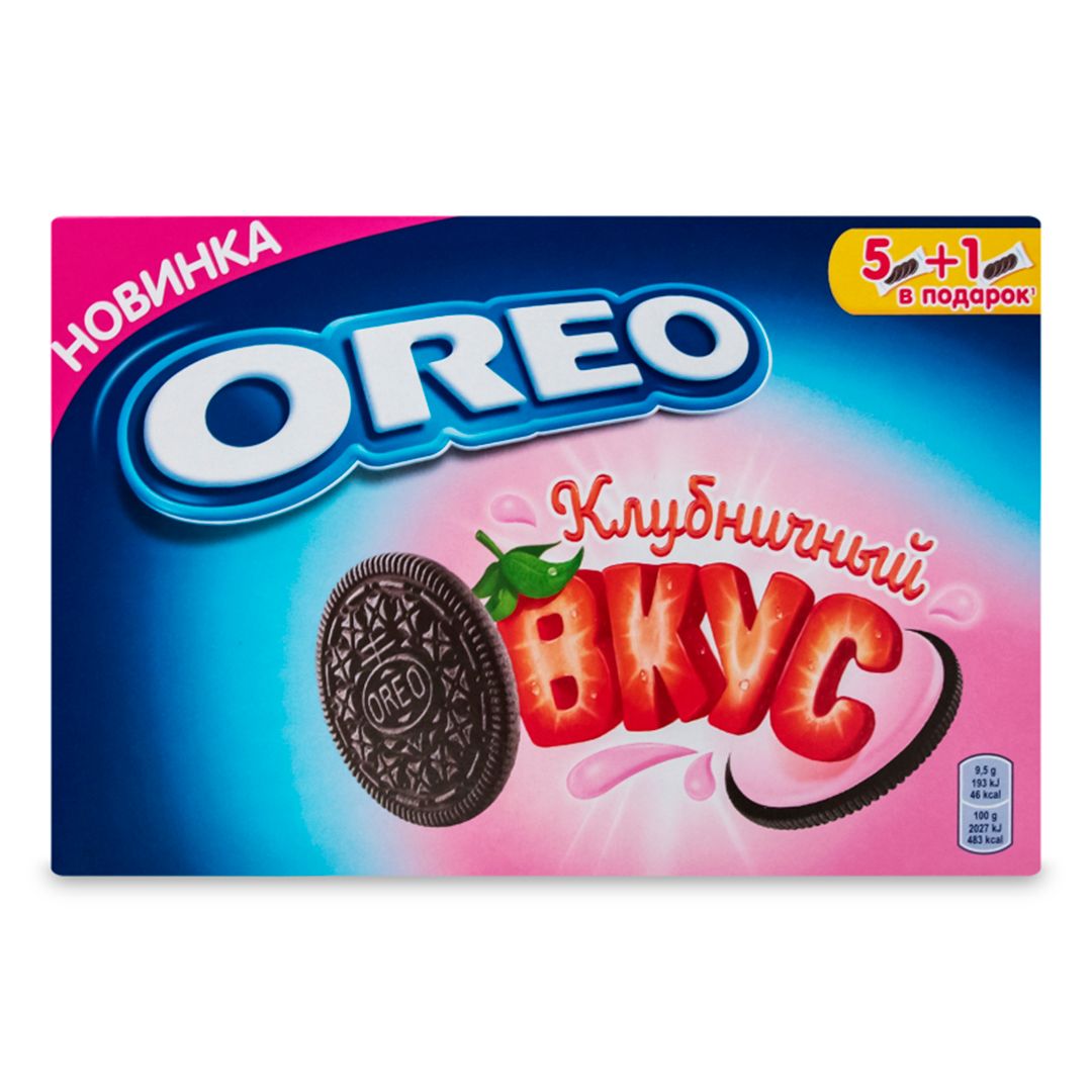 Піспенан OREO какао және құлпынай хош иісті салмасымен, 228 гр, қорапта 6 дана