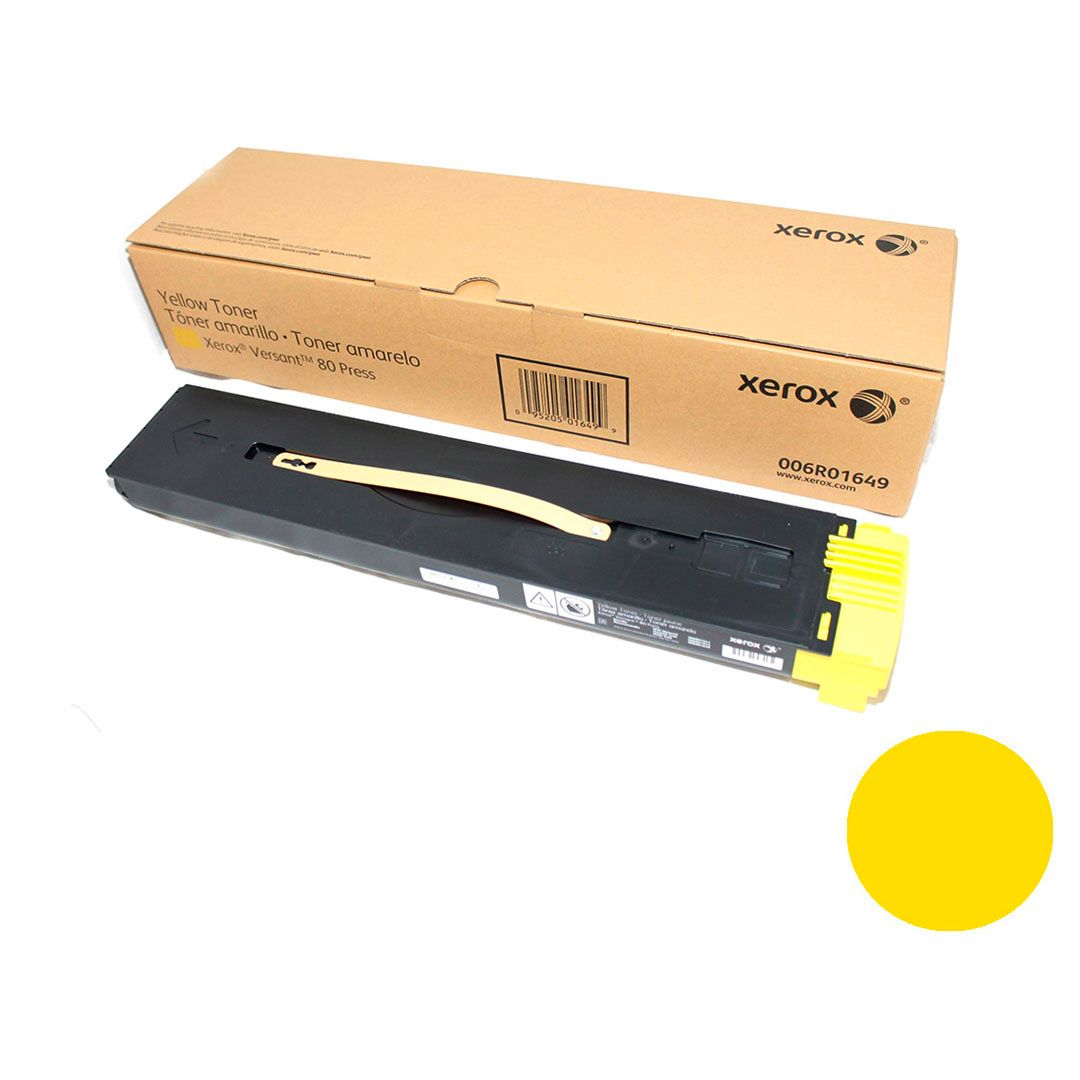 Тонер-картридж оригинальный Xerox 006R01649 для Versant 80/180 Press, желтый / Тонер-картриджи