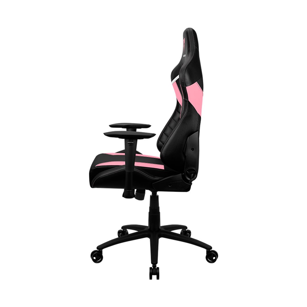 Игровое компьютерное кресло ThunderX3 TC3, искусственная кожа, черно-розовый / Игровые кресла №3