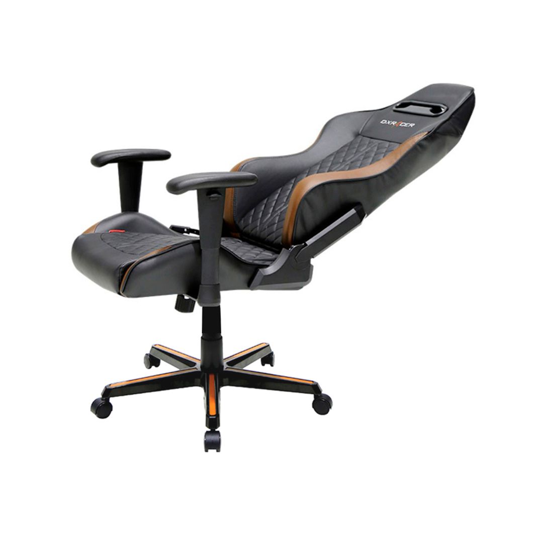 Игровое компьютерное кресло DX Racer OH/DH73/NC, эко-кожа, черно-коричневый