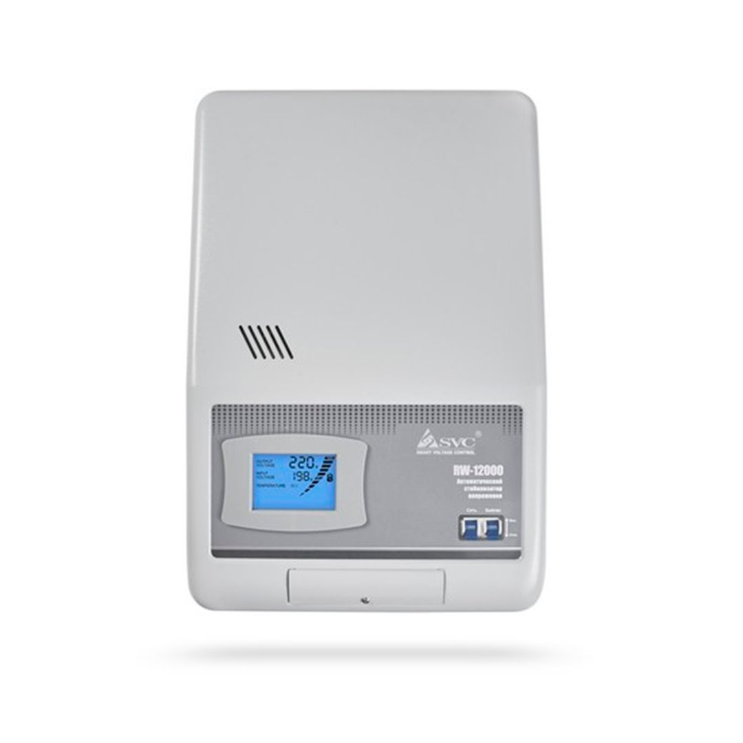 Стабилизатор напряжения SVC RW-12000, 12000ВА/10000Вт, серый / Источники бесперебойного питания №2