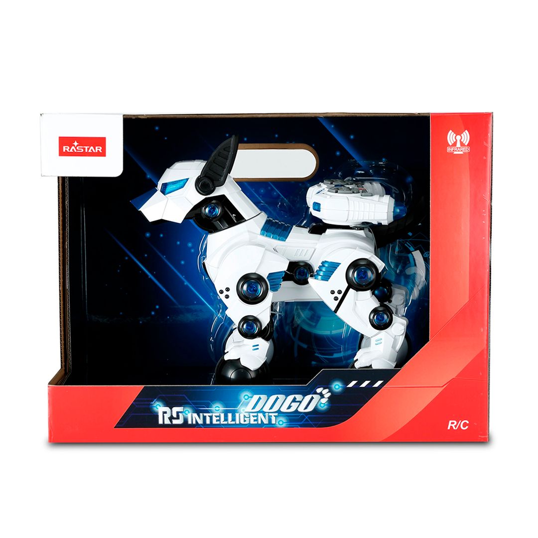 Радиоуправляемая Робо-собака Rastar 77900W, 1:14, белая / Подарки и сувениры №3