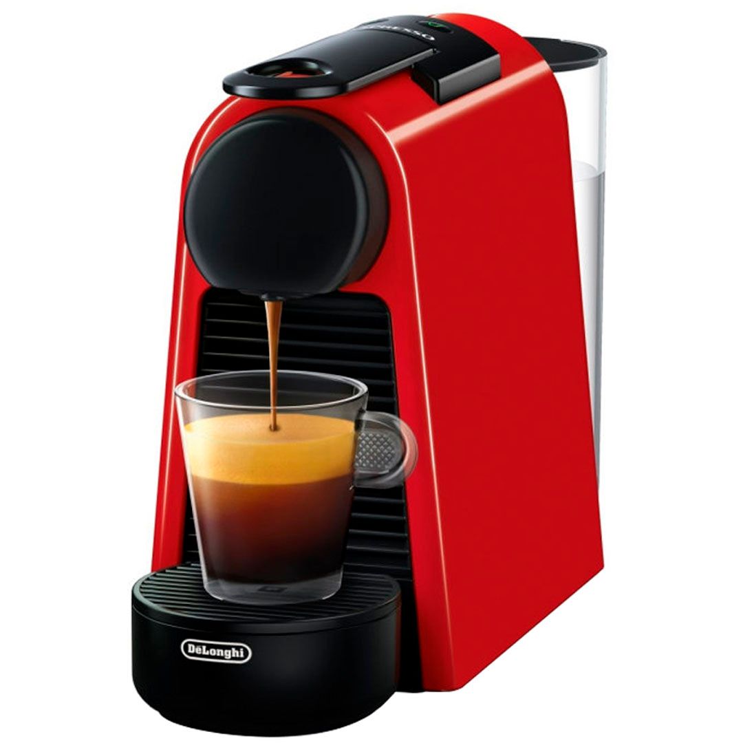 Кофемашина DeLonghi Nespresso Essenza Mini, капсульная, красная / Кофемашины	