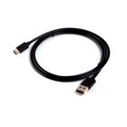 Интерфейсный кабель SVC USC-PV0120BK-P, USB - USB Type C, 1,2 м, черный