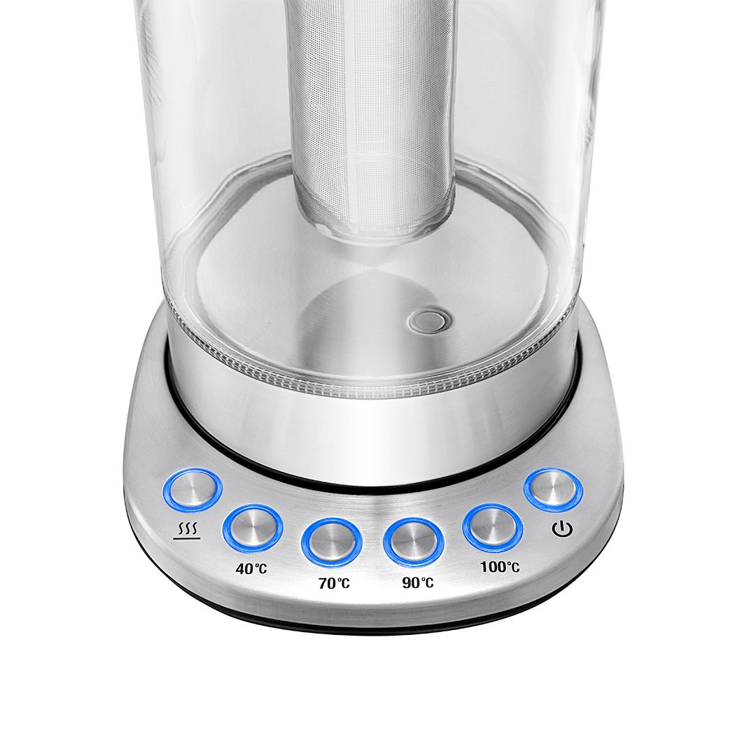 Электрический чайник Kitfort KT-622, 1,7 л, стекло, металл / Чайники	 №4