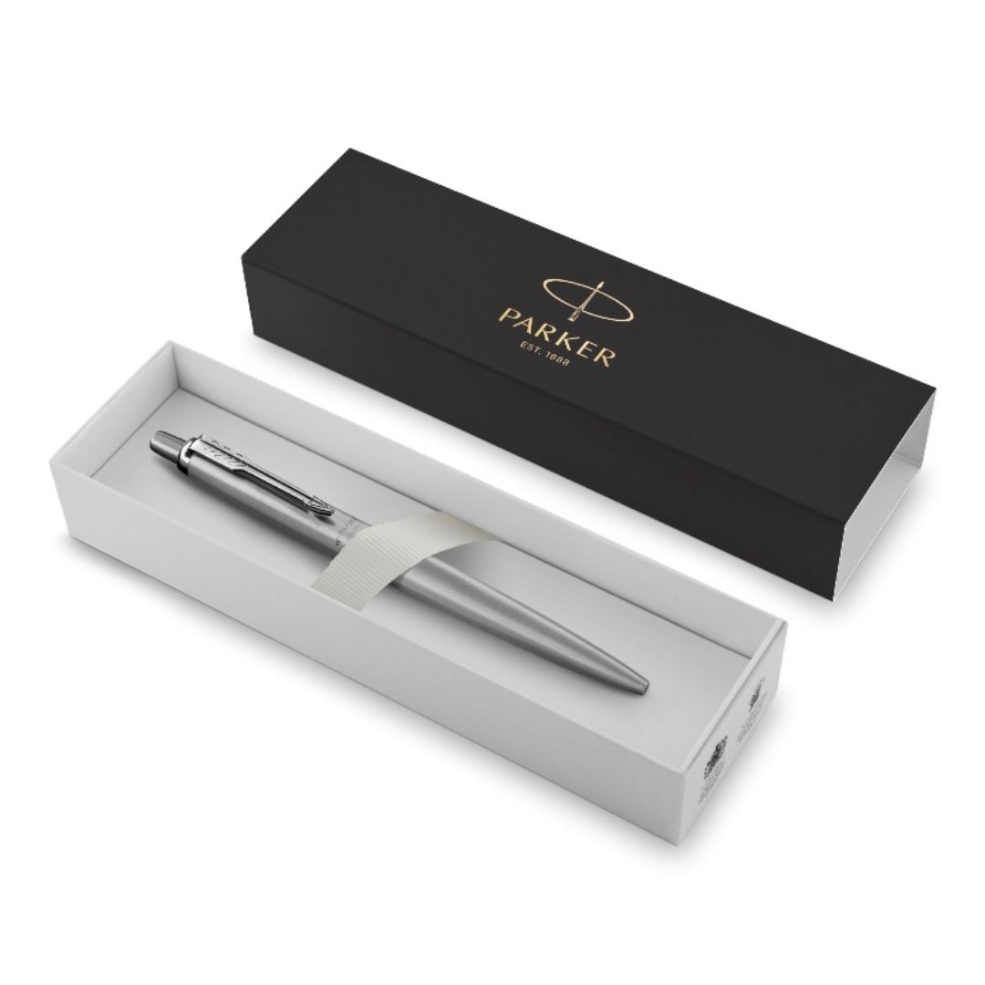 Шарлы қалам Parker "Jotter XL Monochrome 2020 Grey", 1 мм, көк сиялы / Премиум класты қаламдар №2