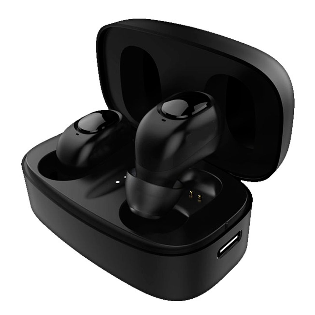 Наушники-вкладыши беспроводные Elari "EarDrops", черные / Наушники