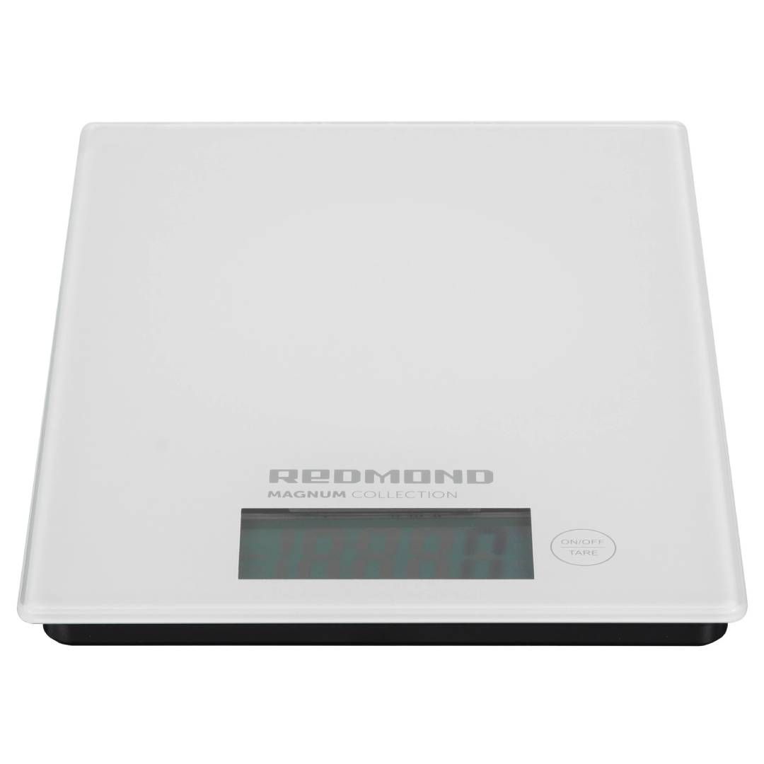Весы кухонные Redmond RS-772, электронные, стекло, до 8 кг, белые / Весы кухонные №2