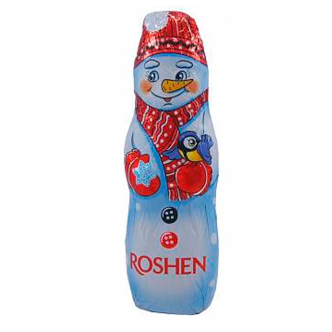 Шоколадная фигура Roshen Снеговик, 45 гр / Новогодние подарки