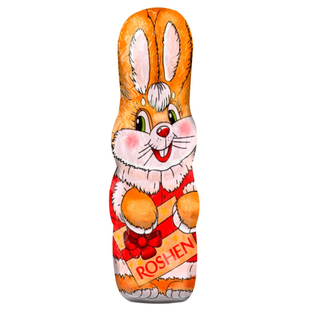 Шоколадная фигура Roshen Кролик, 25 гр / Шоколад oe.kz Шоколадная фигура Roshen Кролик, 25 гр / Шоколад