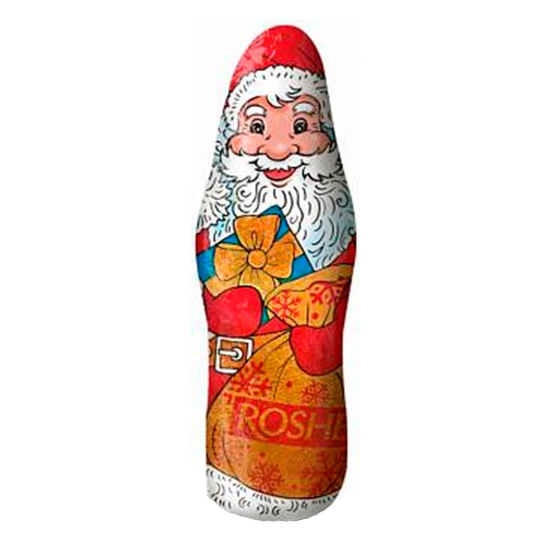 Шоколадная фигура Roshen Дед Мороз, 60 гр / Шоколад oe.kz Шоколадная фигура Roshen Дед Мороз, 60 гр / Шоколад