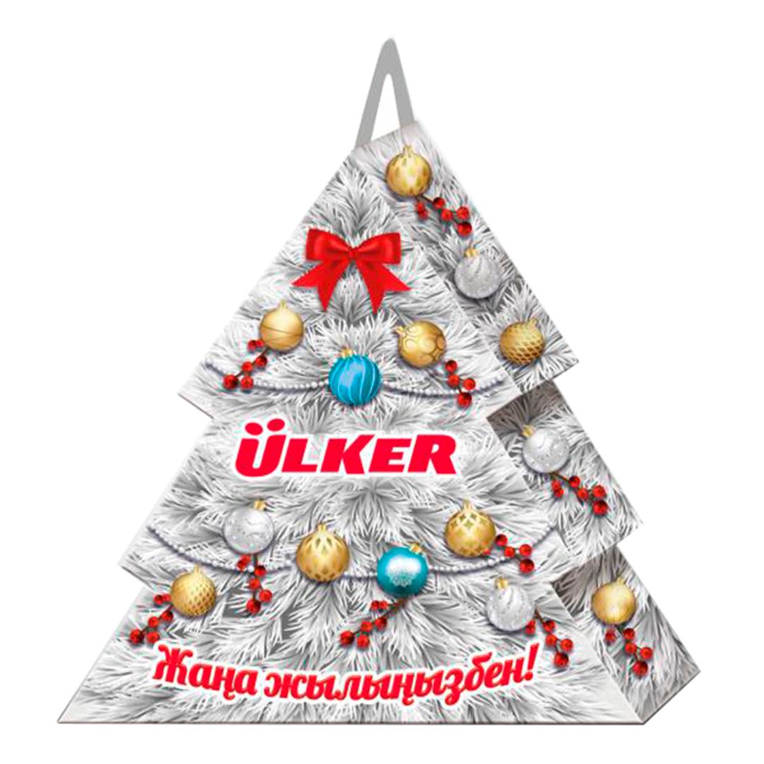 Новогодний подарок Ulker Ёлочка "С Новым Годом!", 303 гр / Новогодние подарки №2