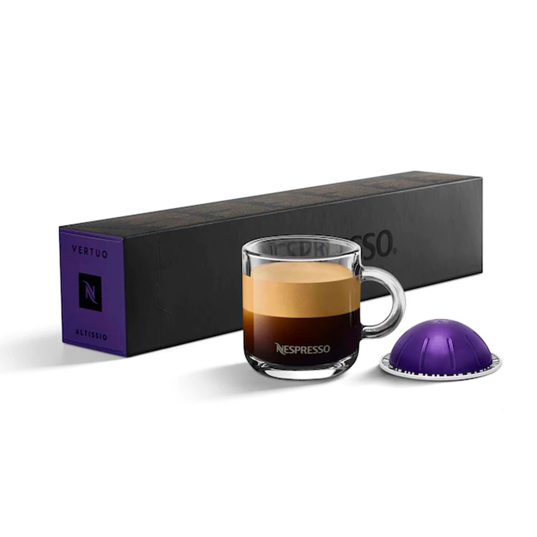 Кофе в капсулах Nespresso "Altissio", для кофемашин Nespresso, 10 капсул / Кофе и чай в капсулах