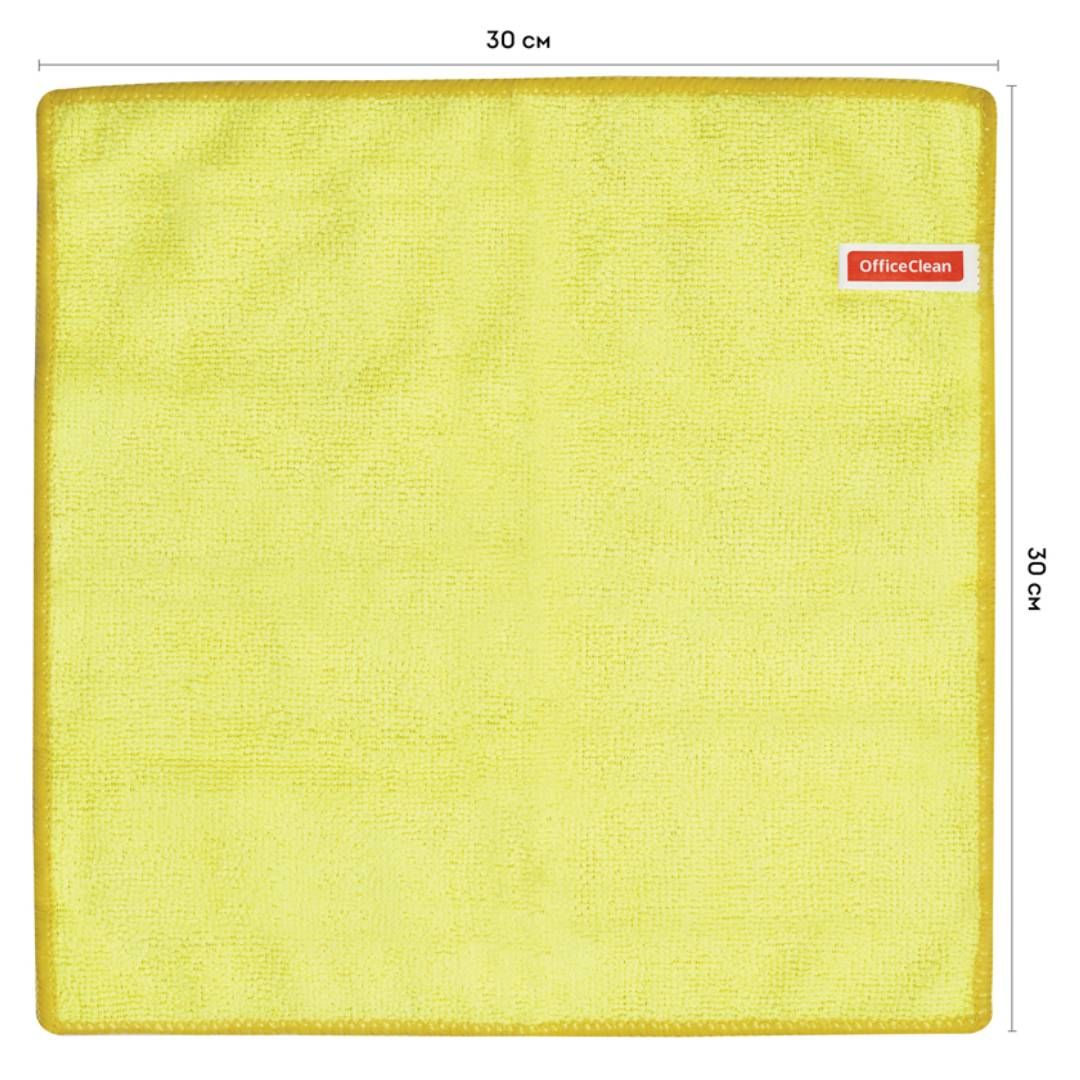 Микрофибра майлықтары OfficeClean "Стандарт", өлшемі 30*30 см, жинақта 3 дана / Тұрмыстық майлықтар №4